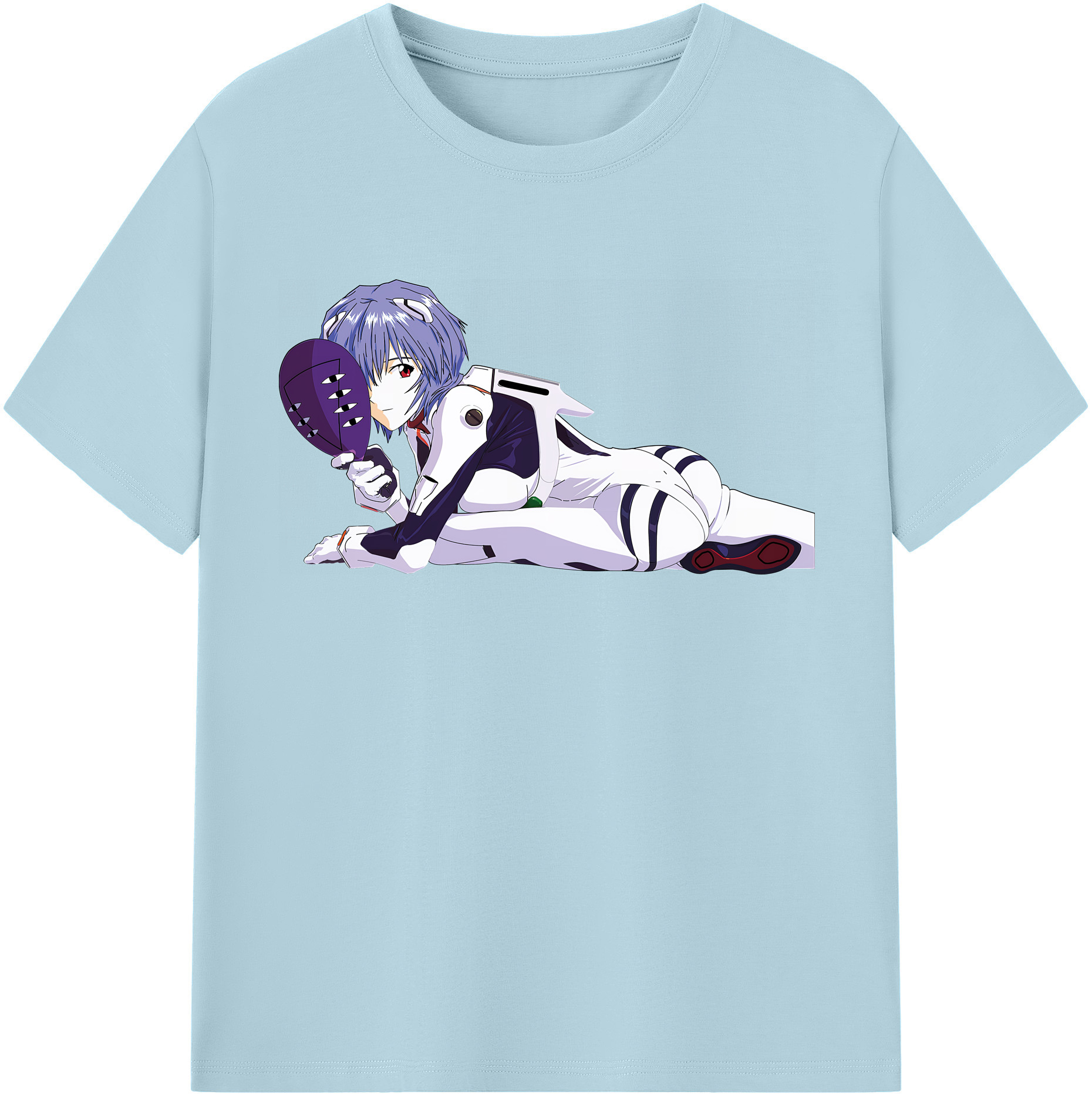 （画像用） EVA 新世紀エヴァンゲリオン 綿100％半袖Tシャツ（フロントプリント）